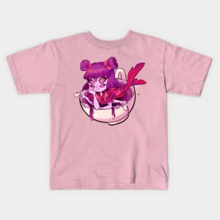 Undertale: Miss Muffet tea time Kids T-Shirt